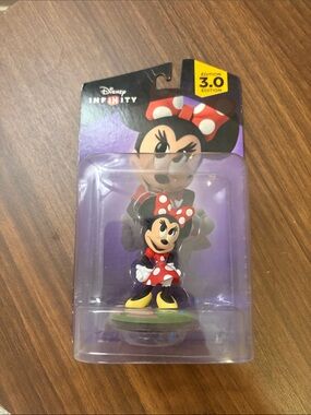 Disney Minnie Mouse Figure Red White Black Yellow